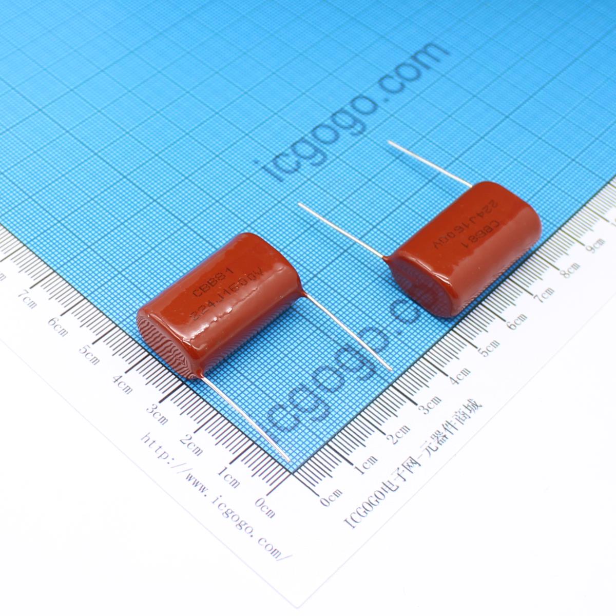 CBB81 1600V224J 30MM_CBB81 脚距30MM_聚丙烯高压电容器CBB81_CBB电容器_电容器/Capacitor_华强 ...